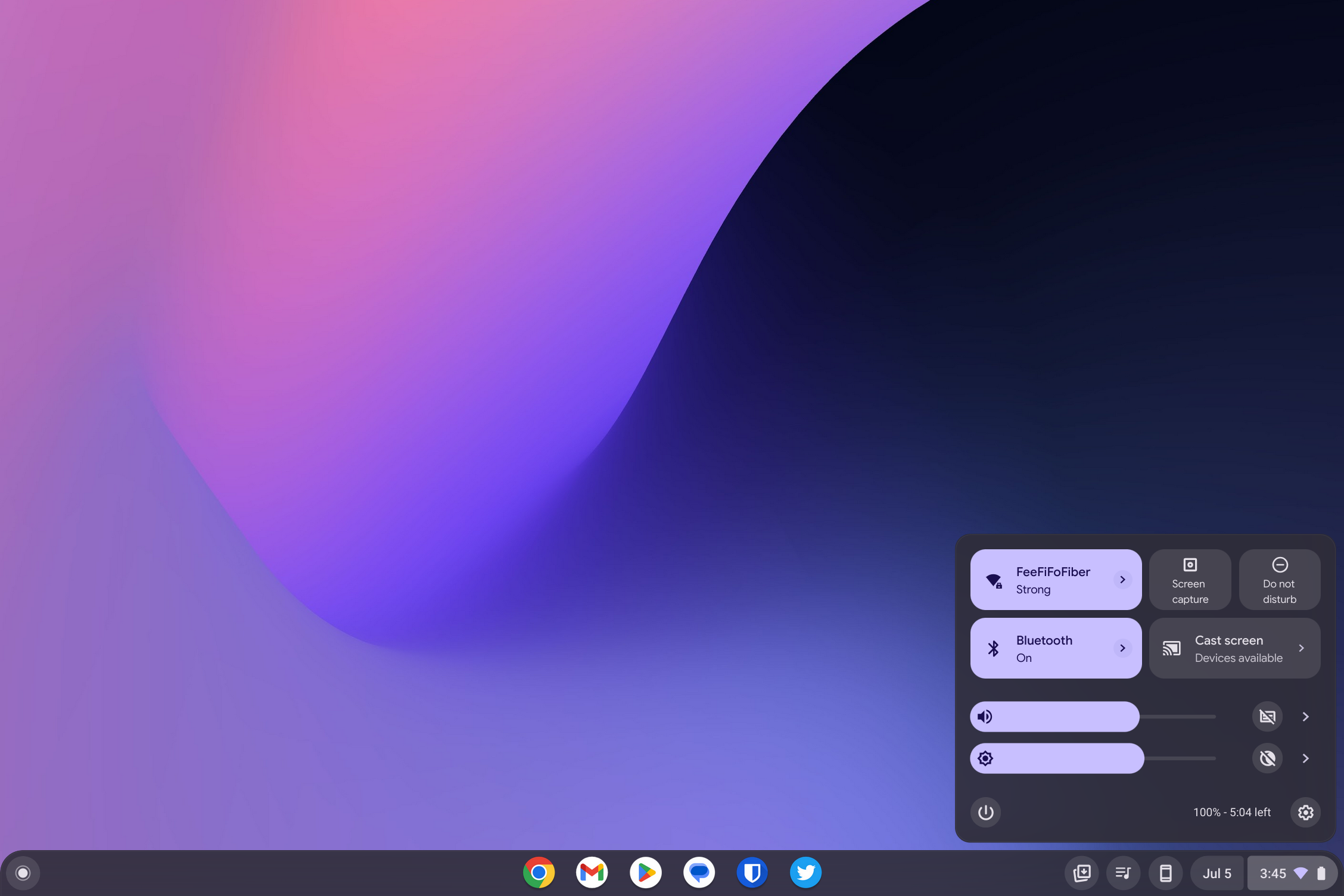 Материал ChromeOS для вас