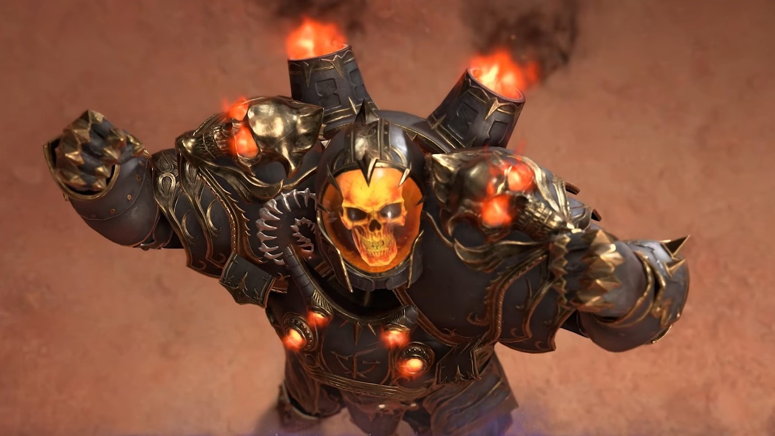 The Rebel Marshal Barbarian skin bundle in Diablo 4.