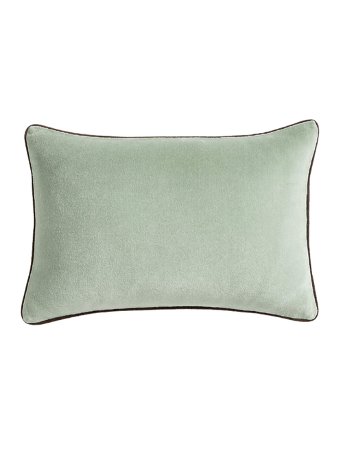 Cotton Velvet Throw Pillow by Jeremiah Brent