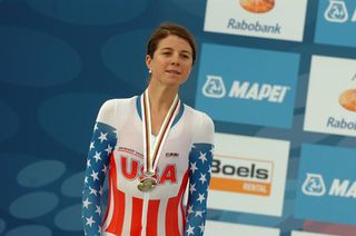 Evelyn Stevens (USA) won the silver medal in Limburg