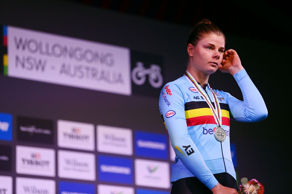 Lotte Kopecky (Belgium) takes silver in elite women&#039;s road race at Road World Championships