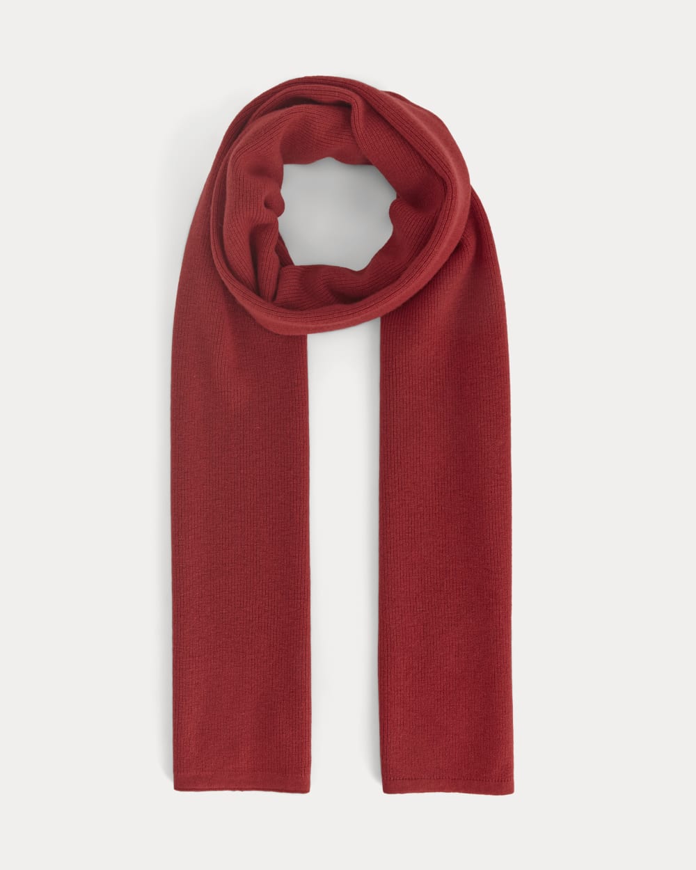 The Cabin Scarf | Berry Red - One Size