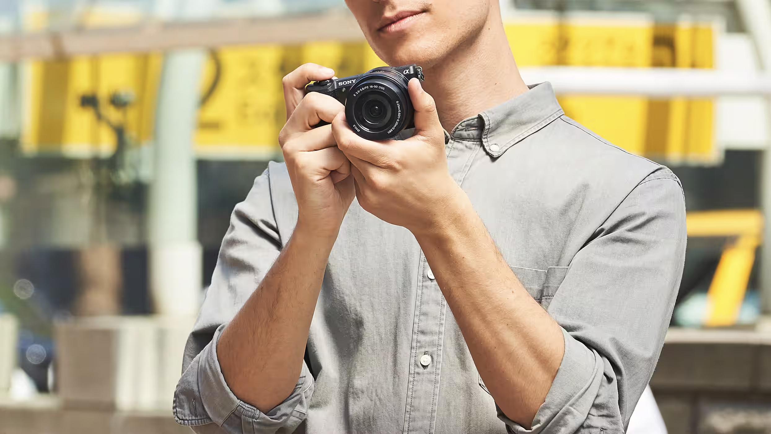 Sony A5100 promotional photo