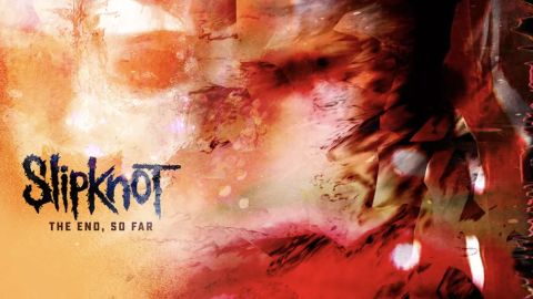 The cover art for Slipknot's album The End So Far