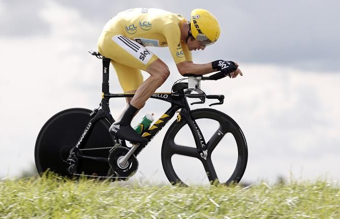 Bradley Wiggins used the time trials of the 2012 Tour de France to forge his overall victory