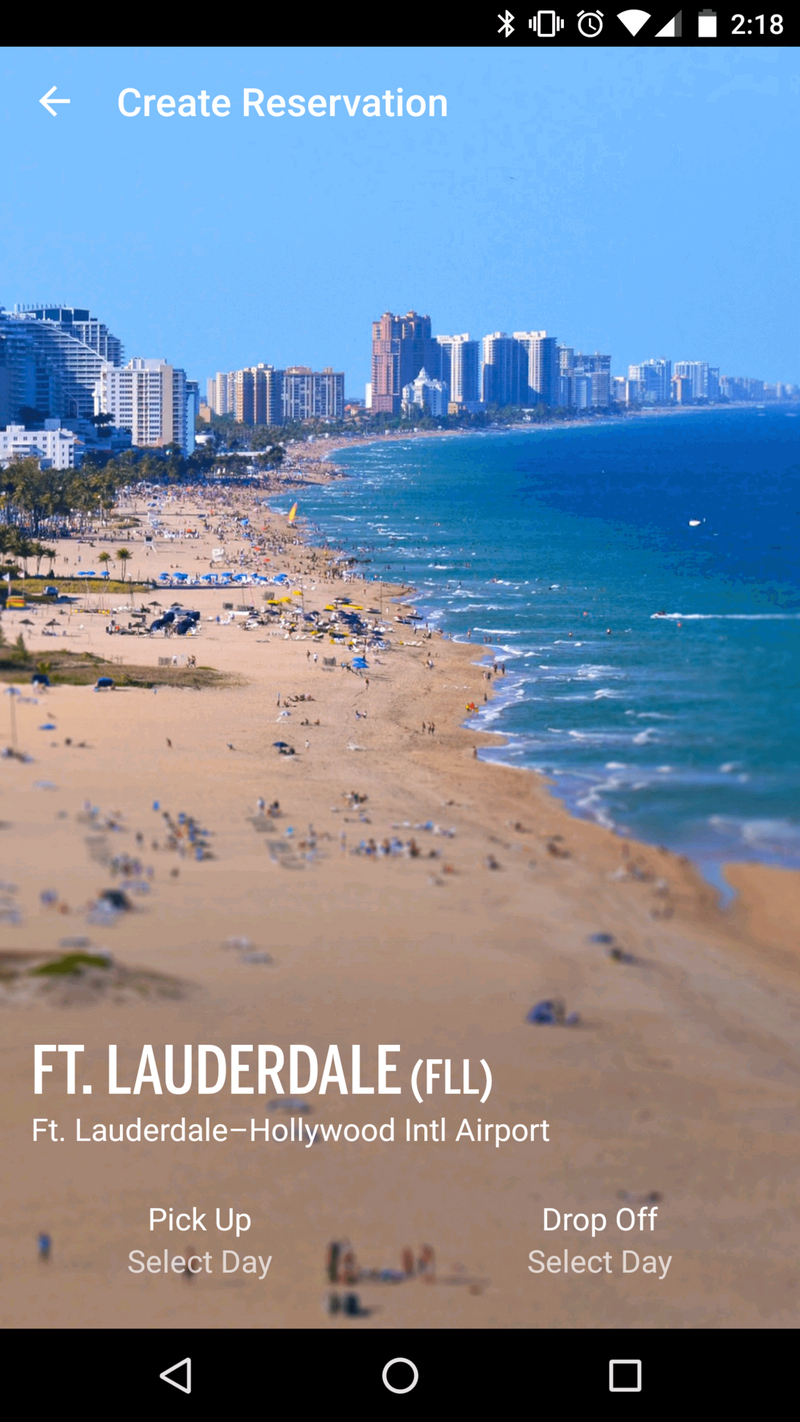 Silvercar app