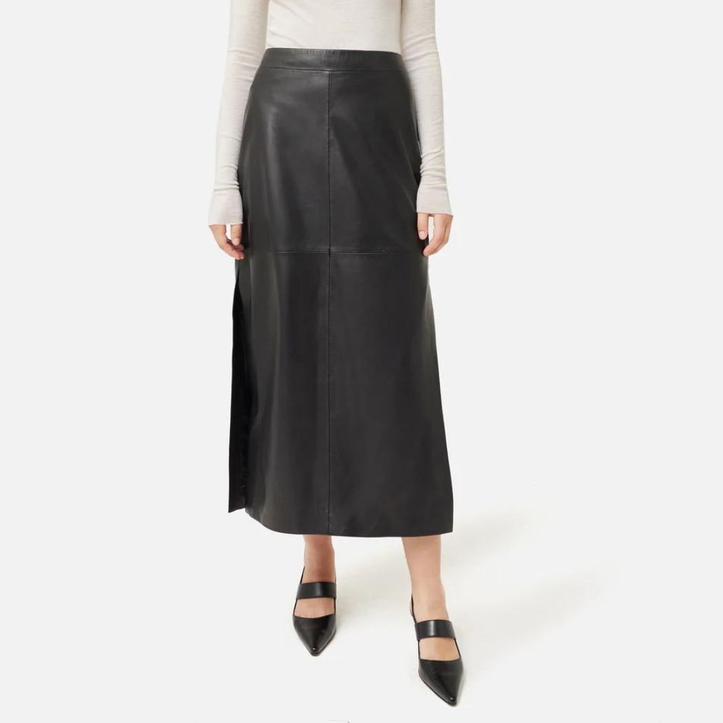 Leather maxi skirts are trending - shop the best ones here | Marie ...