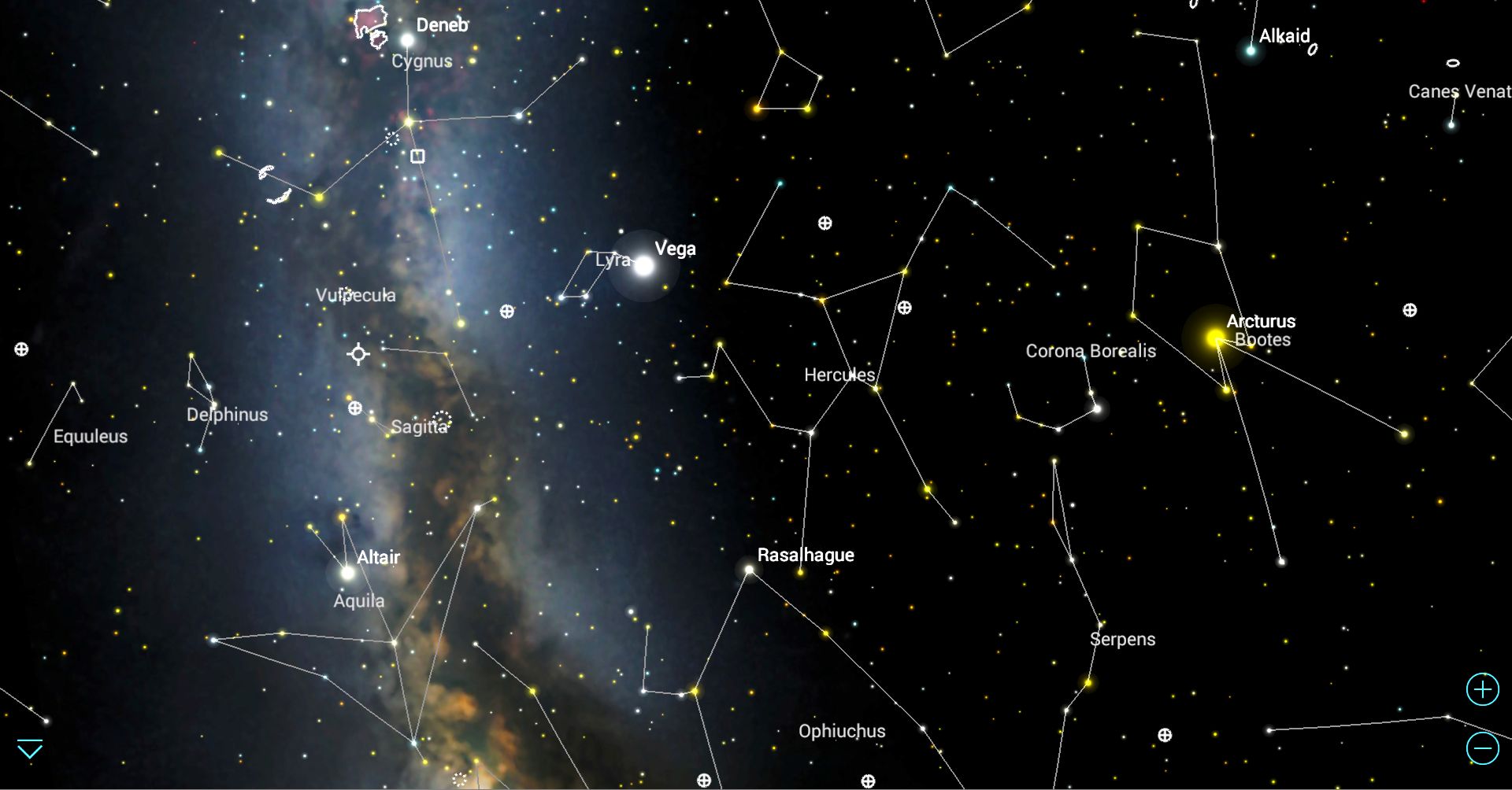 Watch Stars Drift And Constellations Change Shape Using Mobile