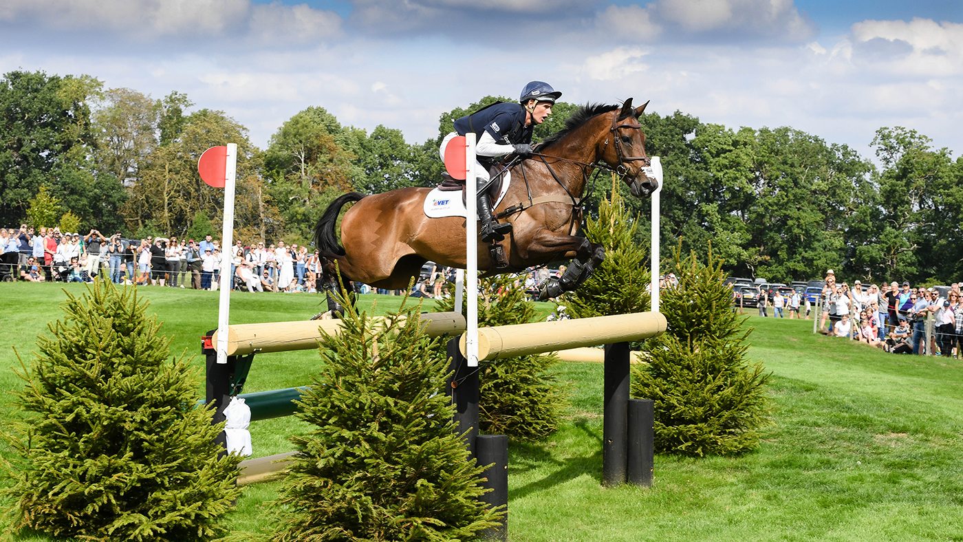 Andrew James: Burghley Horse Trials cross-country with Celtic Morning Star