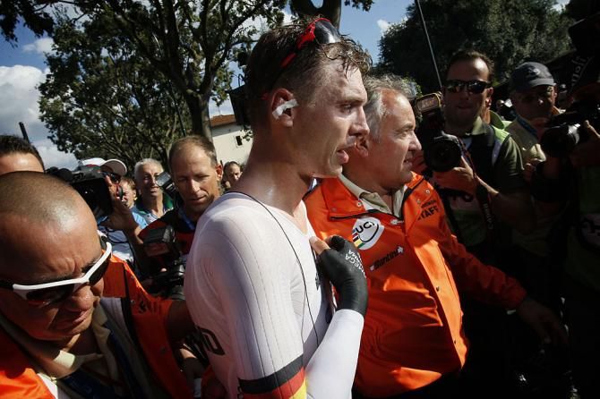 Tony Martin (Germany) after finishing