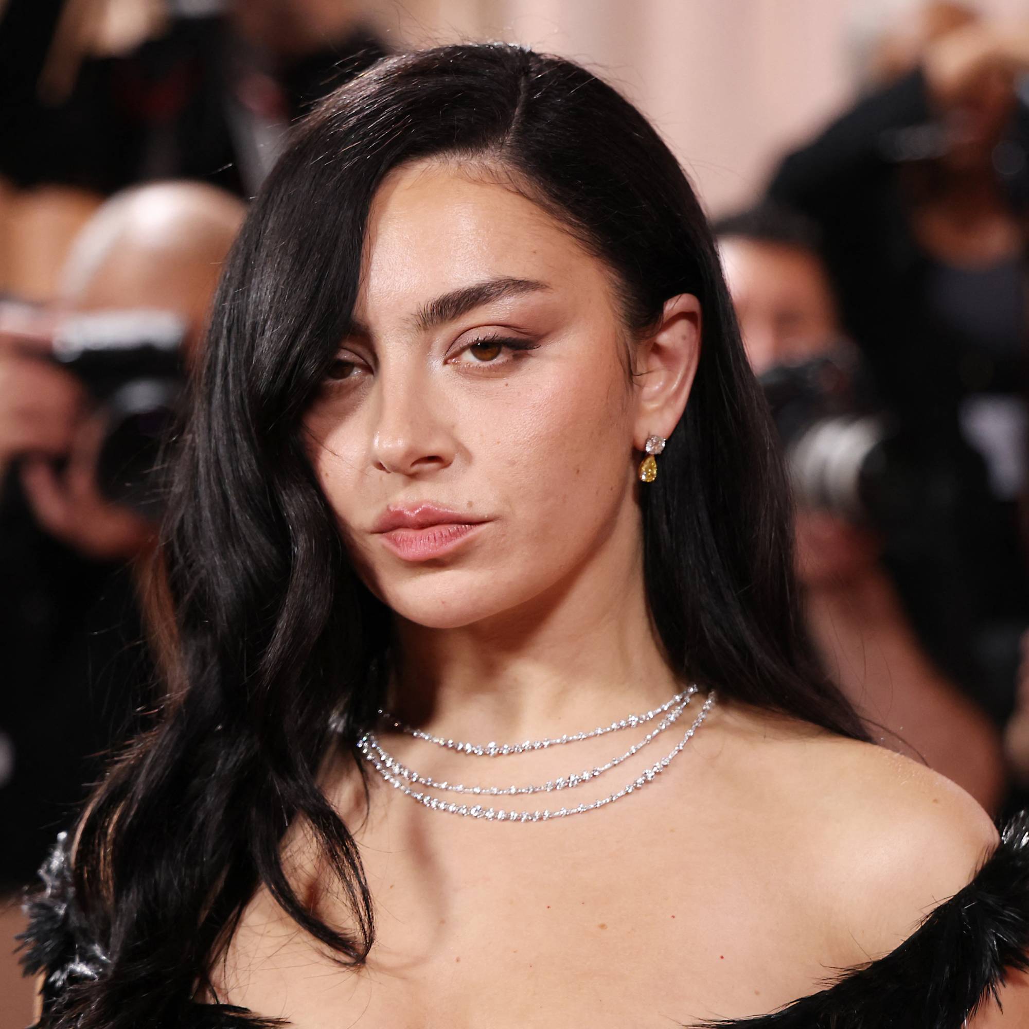 Charli XCX on a red carpet