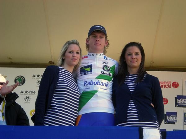 Jetse Bol is the first leader of the 2010 Tour de Bretagne.
