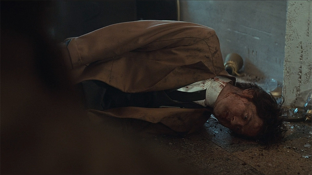 Syril Karn lying dead on the floor in Andor season 2 episode 8