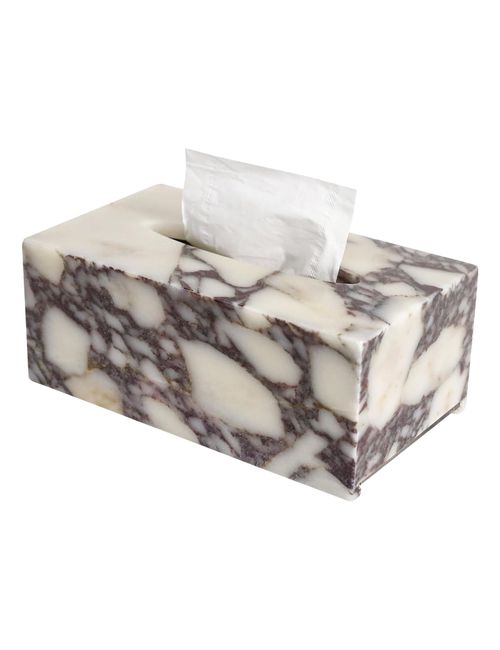 Luxury Marble Tissue Box Cover