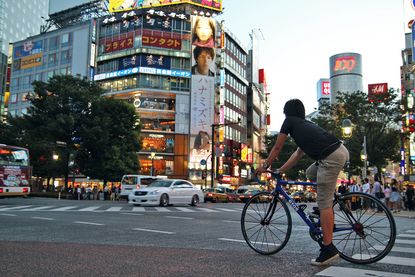 Tokyo cycling