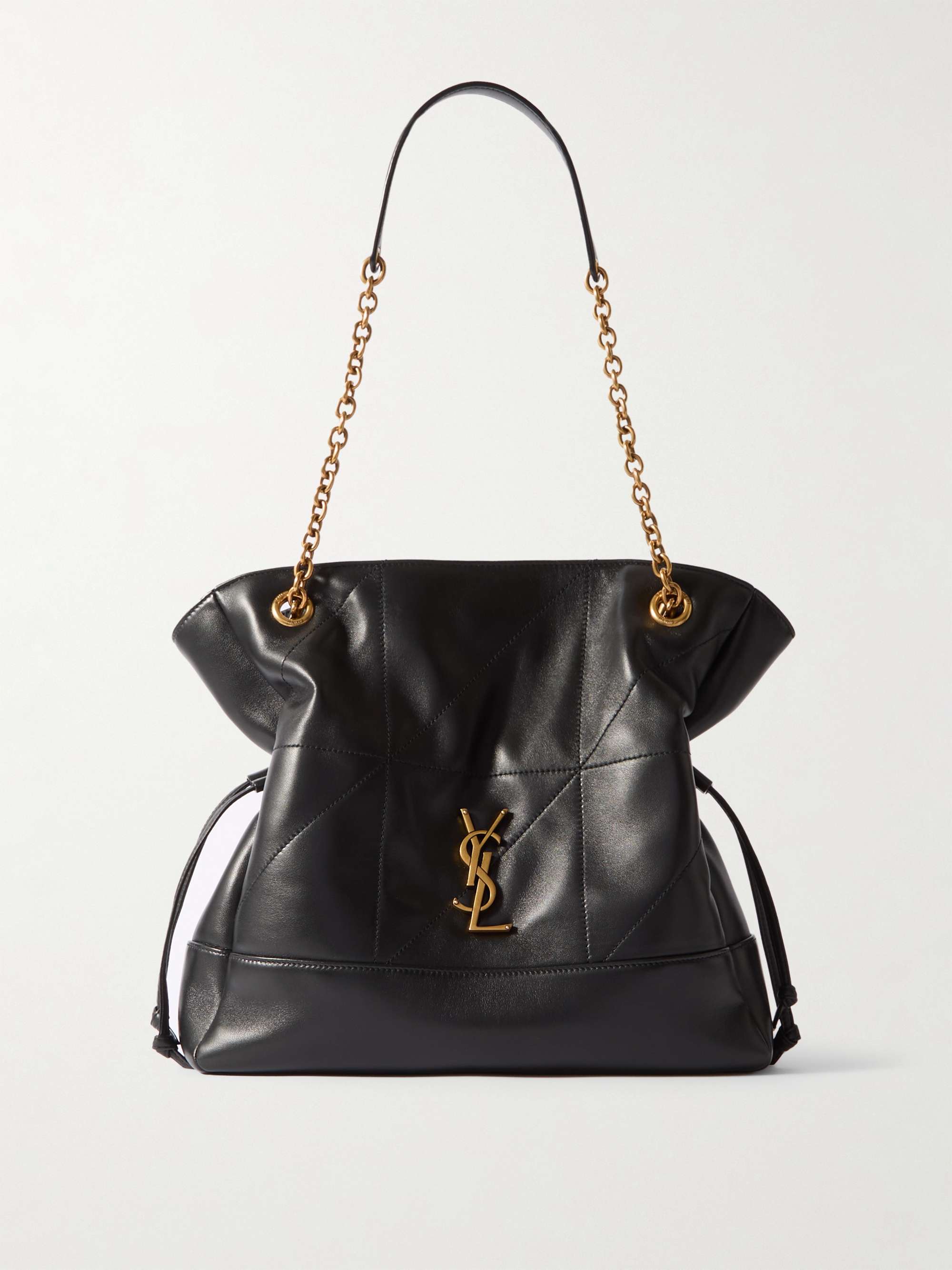 Jamie Shopping Medium Quilted Leather Shoulder Bag