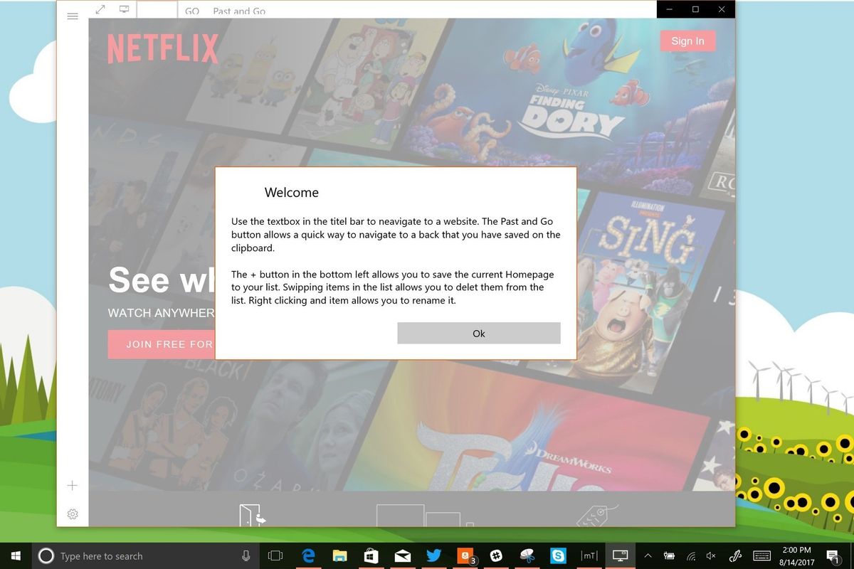 Compact View all the websites including Netflix with this free app ...