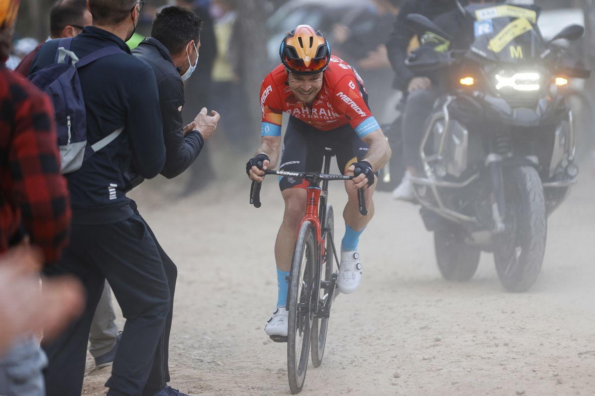 Volta a la Comunitat Valenciana 2022 - 72nd Edition - 3rd stage Alicante - Antenas del Maigmo&acirc; 155,1 km - 04/02/2022 - Pello Bilbao (ESP - Bahrain Victorious) - photo Luis Angel Gomez/SprintCyclingAgency&Acirc;&copy;2022