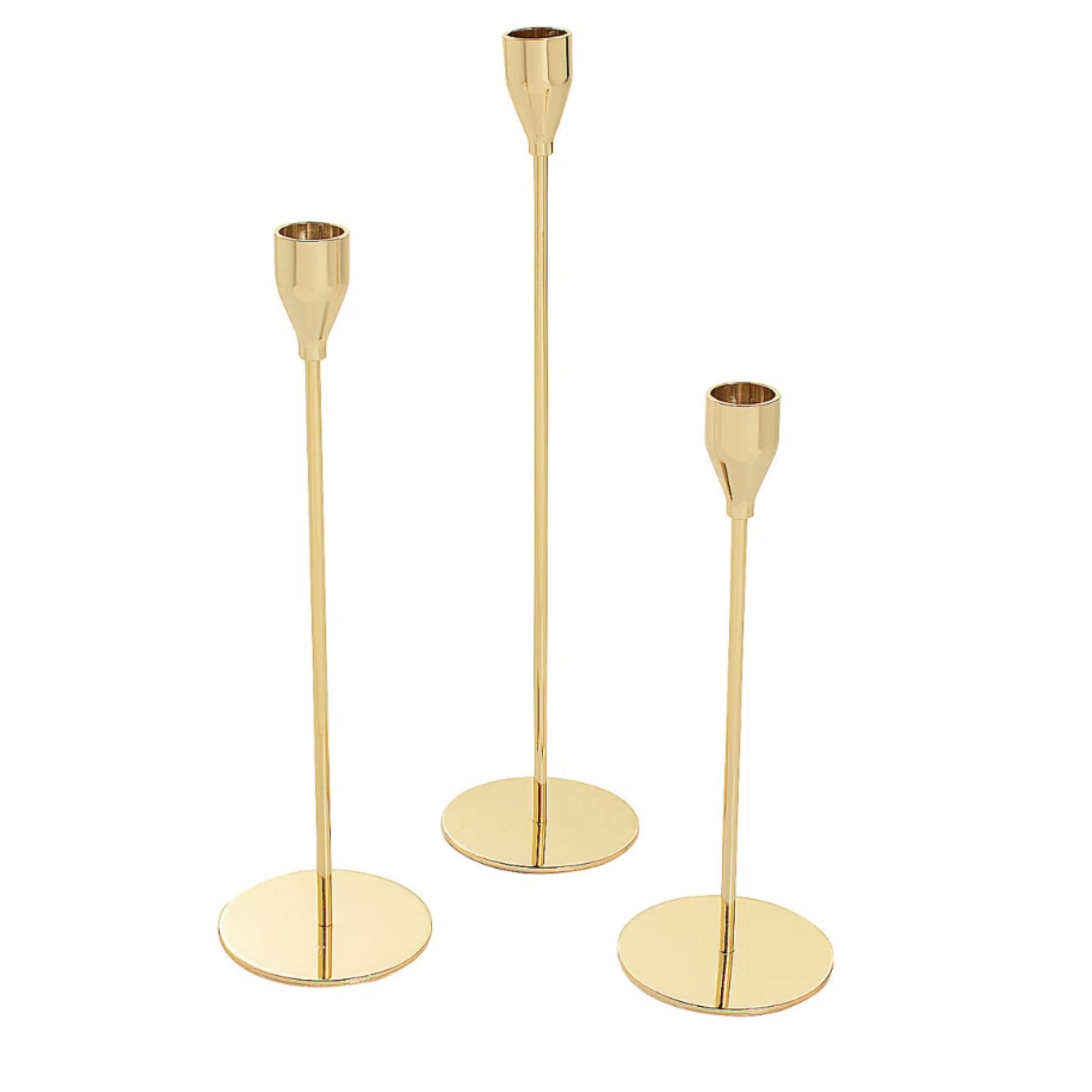 12.6&#039;&#039; H Metal Tabletop Candlestick