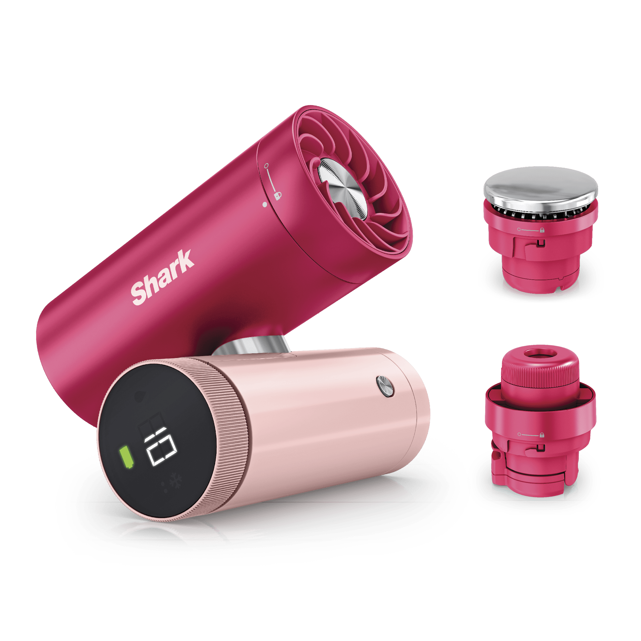 Shark Chillpill&amp;trade; Personal Fan and Cooling System in Dragon Fruit