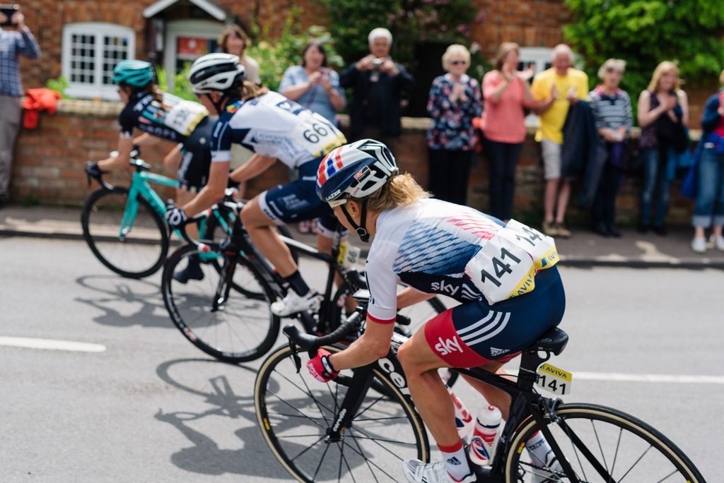 Emma Pooley is racing with the Great Britain team
