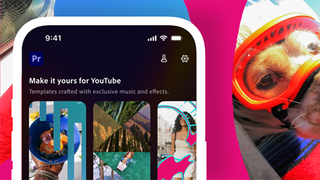 'Create for YouTube Shorts' in Adobe Premiere mobile