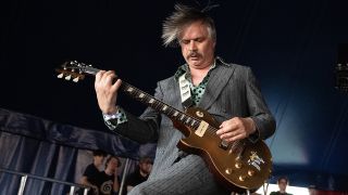 Mike Vennart of Empire State Bastard performs at 2000 Trees Festival at Upcote Farm on July 7, 2023 in Cheltenham, England.