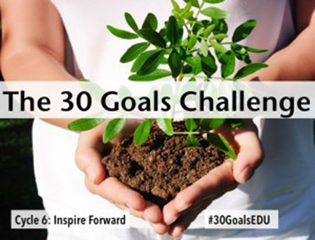 Welcome to the 30 Goals for Teachers! Cycle 6: Inspire Forward