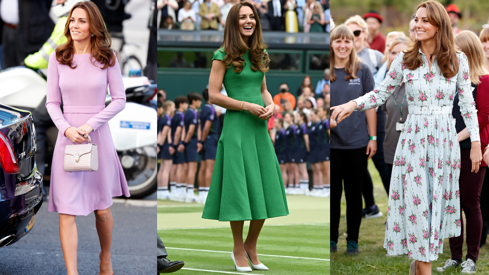 Duchess of Cambridge wearing Emilia Wickstead dresses