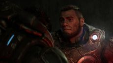 Dom seen in the Gears of War: E-Day reveal trailer