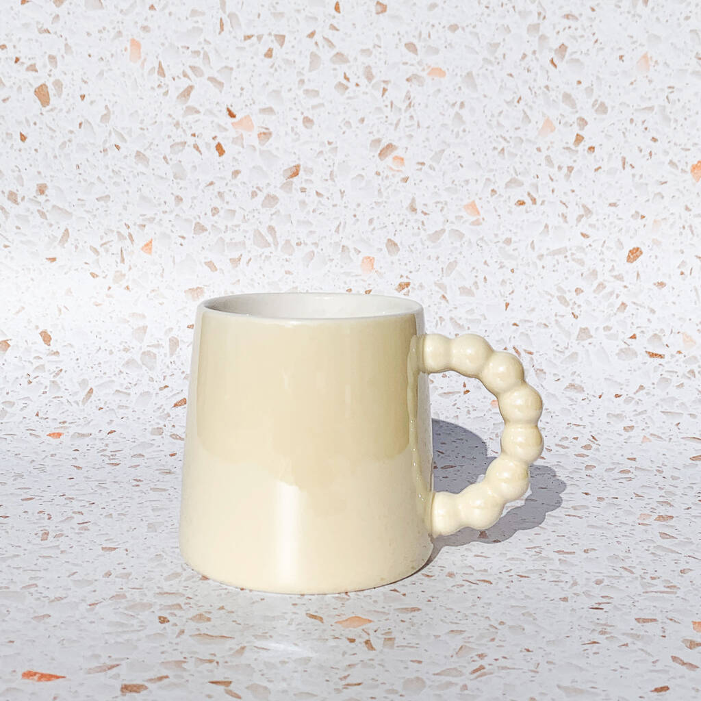 Glazed Pearl Ceramic Mug