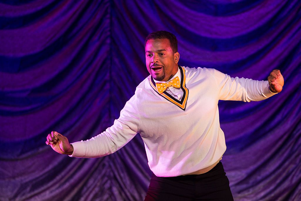 Alfonso Ribeiro does the Carlton dance.