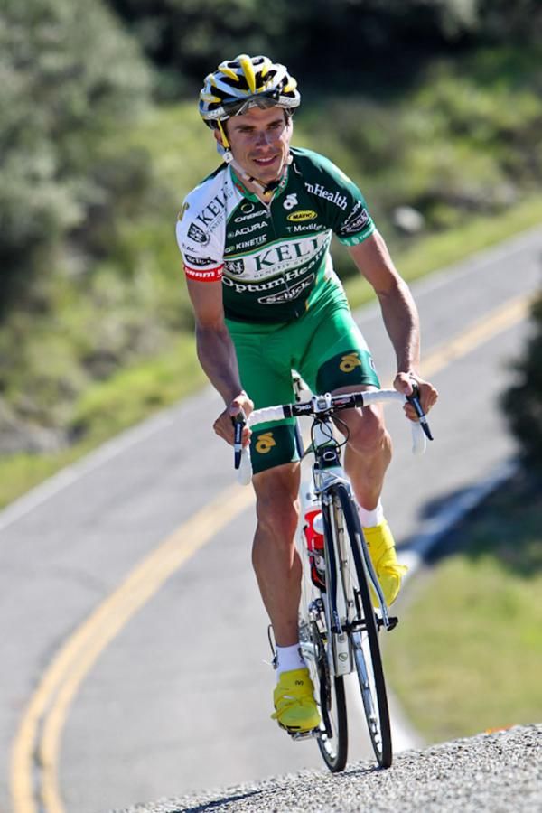 Michael Creed gives a big grin one of the teams action photos.