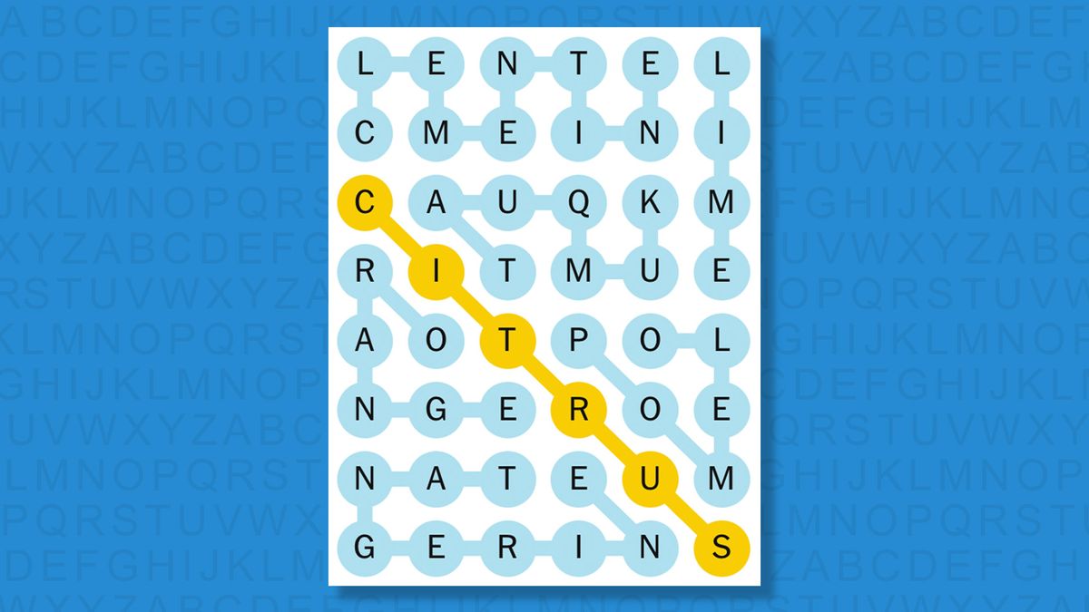NYT Strands answers for game 806 on a blue background