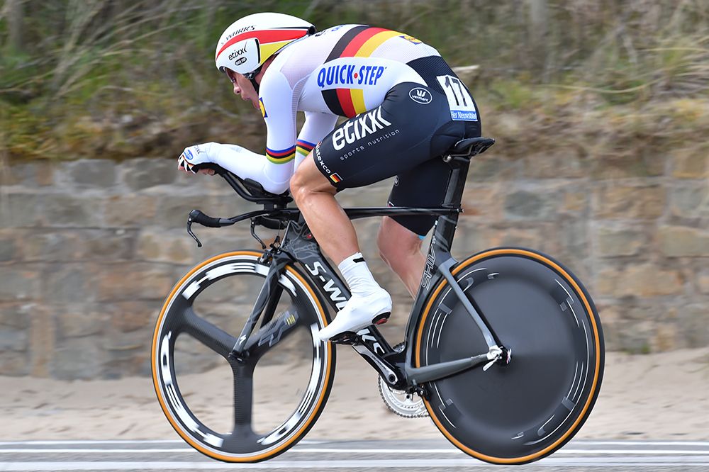 German champion Tony Martin missed the win by fractions of a second
