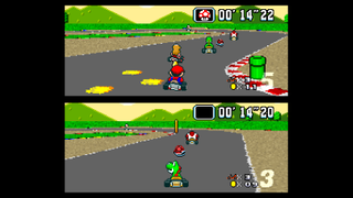 Best video games of the 90s; a retro game, mario kart