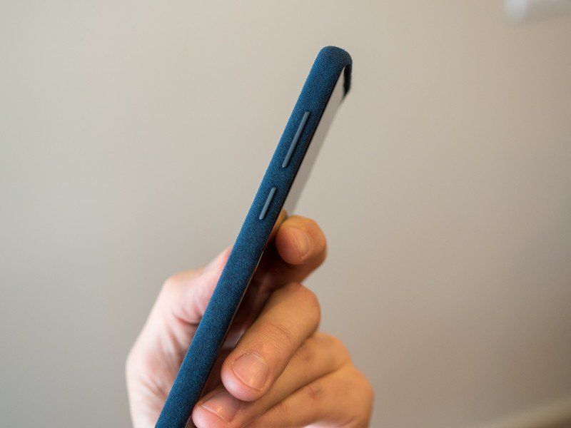 Samsung Galaxy S9+ Alcantara case