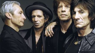 My Life as a Rolling Stone: the four band members Mick Jagger, Keith Richards, Ronnie Wood and Charlie Watts.