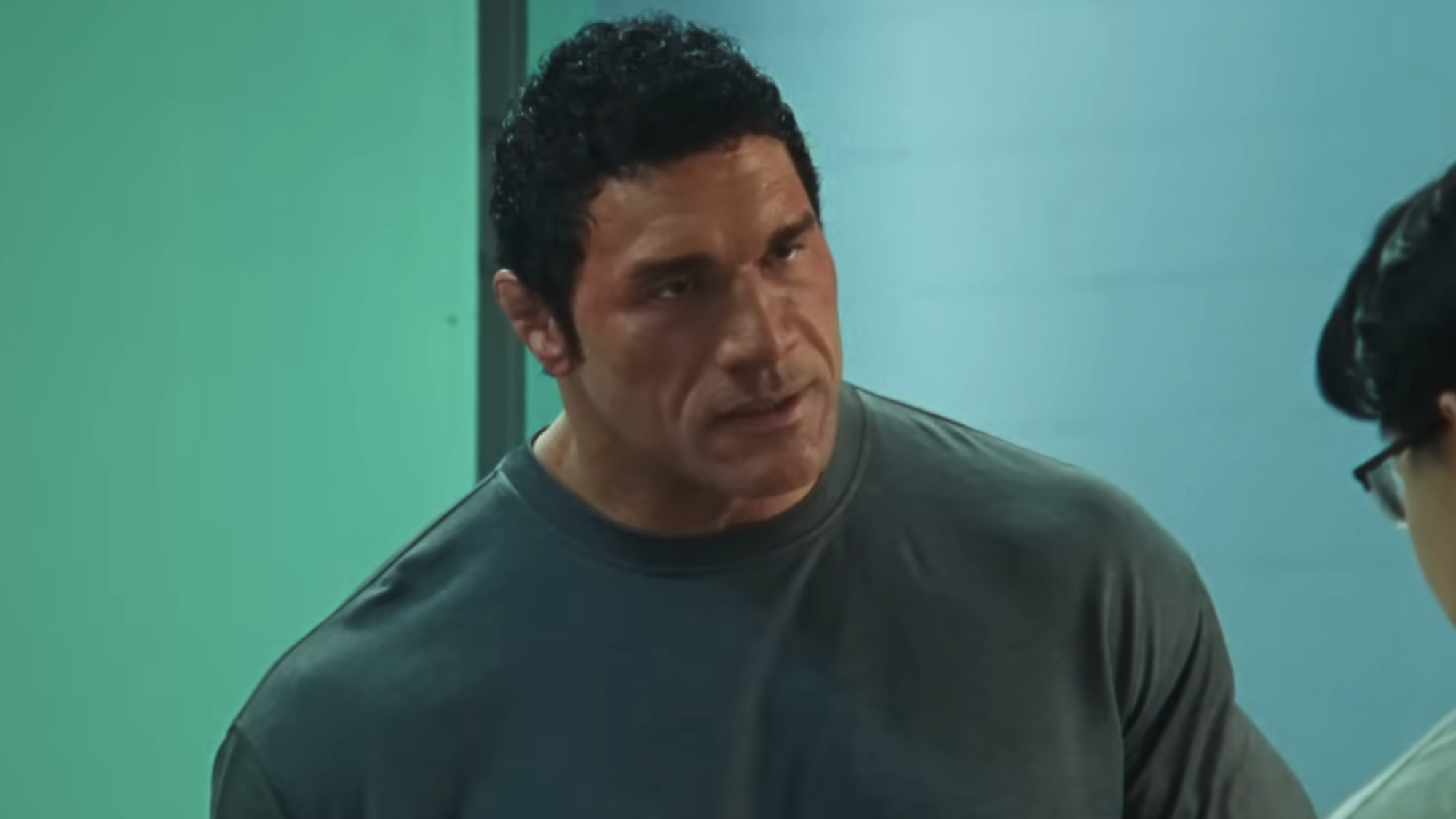 Dwyane Johnson stars as Mark Kerr in The Smashing Machine.
