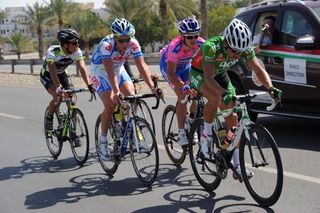 Mark Cassidy, escape, Tour of Oman 2011, stage two