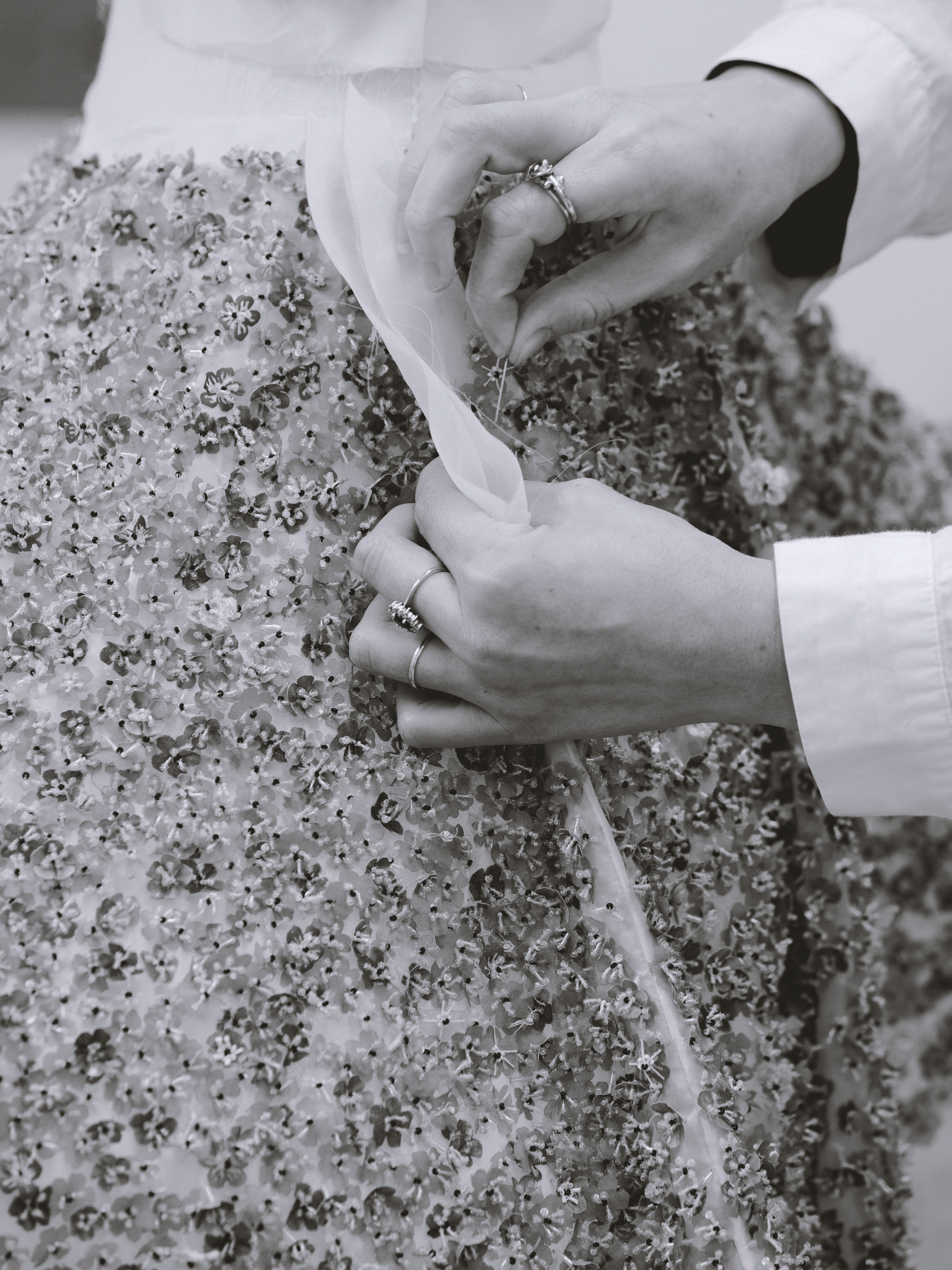 Natalie Portman wore a custom Dior mini dress at the 2025 Governors Awards