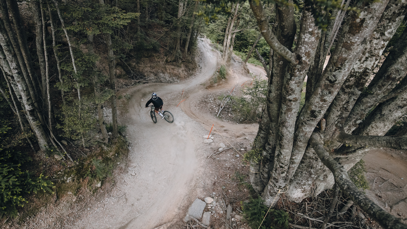 How to drift a mountain bike: Crossing the line of traction | Bike Perfect