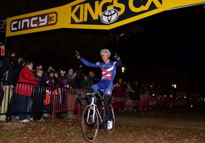 Jeremy Powers (Rapha Focus) won convincingly again at King&rsquo;s CX