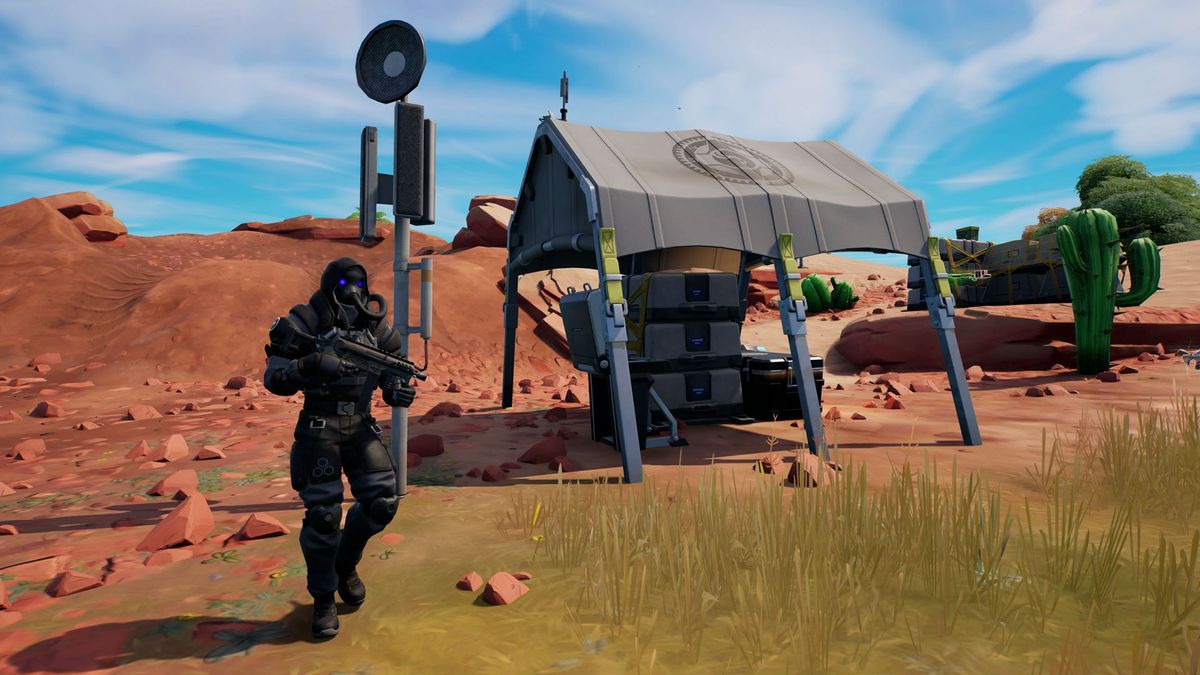 Where to find Fortnite IO Guards and eliminate IO forces GamesRadar+