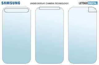 How Samsung's under-display camera may sit