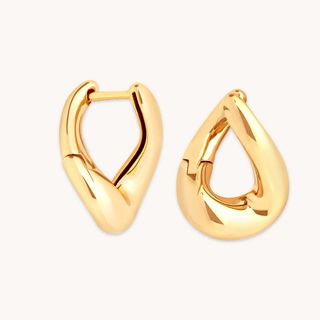 Astrid & Miyu Molten Gold Hoops