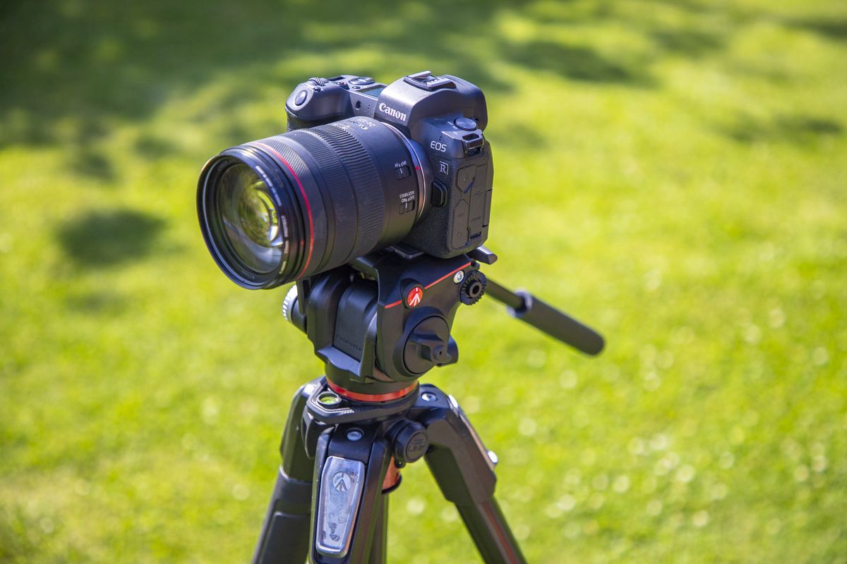 It's all a bit of a blur! Use a pan and tilt tripod head for creative