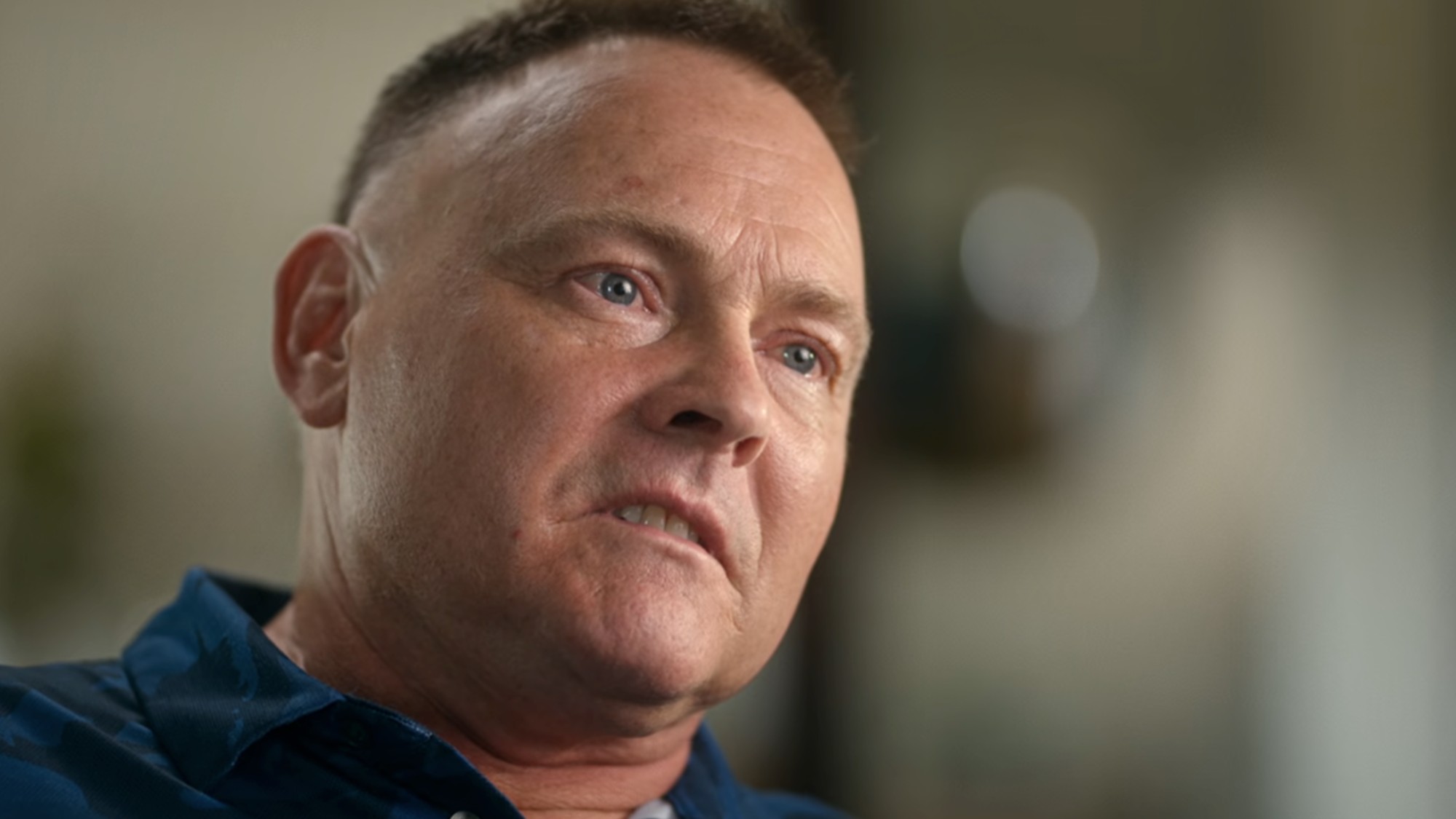 Jeff Kernodle in close up in The Idaho Murders: College Nightmare