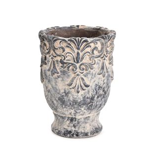 Embossed Vintage Flower Pot Amazon