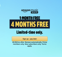 Best  Music Deals 2023: Get 3 Months Free, Prime Day Offers